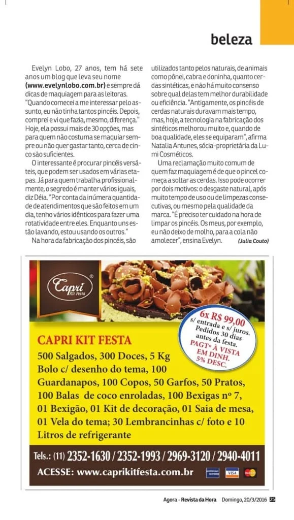 dicas para pincéis de maquiagem