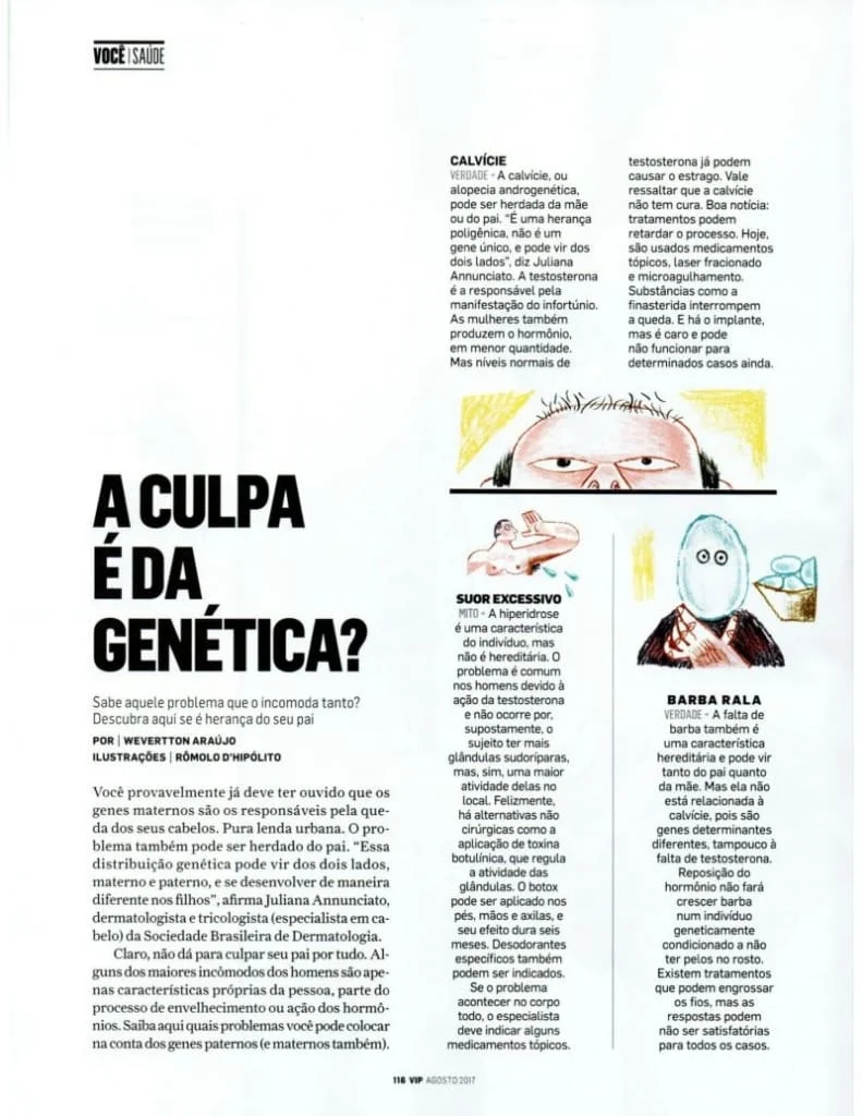 A culpa é da genética-Problemas hereditários