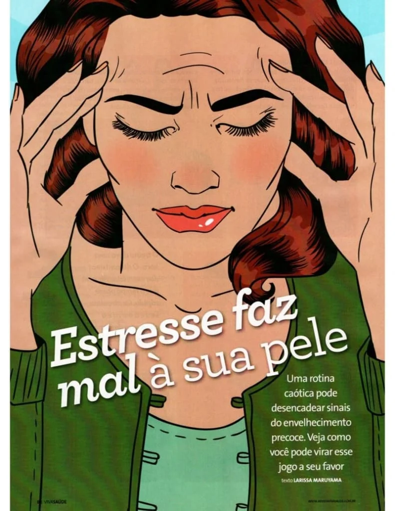 Estresse traz danos a pele - Clinica Wulkan