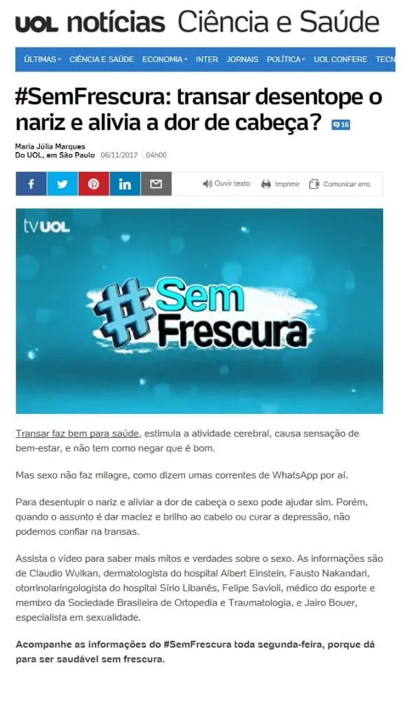 sexo e organismo - clinica wulkan