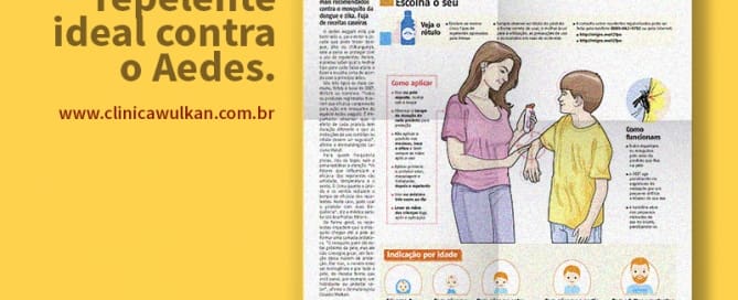 Repelente contra o aedes deve ser escolhido por faixa etáriaRepelente contra o aedes deve ser escolhido por faixa etária