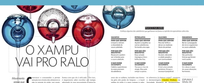 O Xampo vai pro ralo