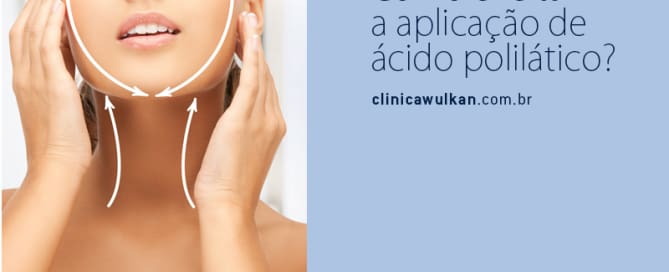 Como é feita a aplicação do ácido polilático?