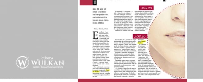 Idade à flor da pele