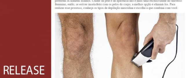 Dúvidas na depilação masculina?