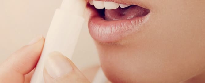 Hidratação dos lábios