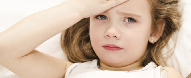 Solução para enxaquecas em crianças