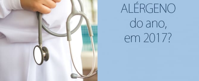 QUAL FOI O ALÉRGENO DO ANO, EM 2017?