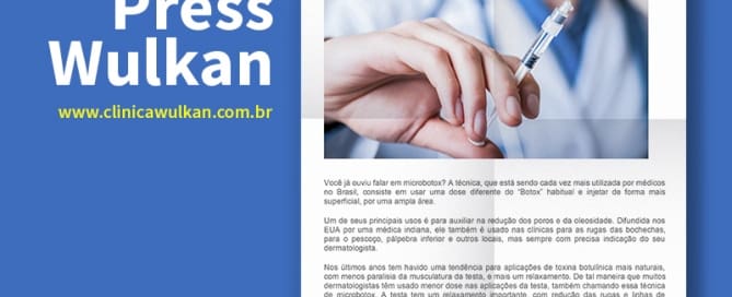 Pele jovem e sem acne?