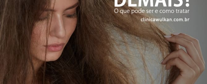 Cabelos ressecados demais?