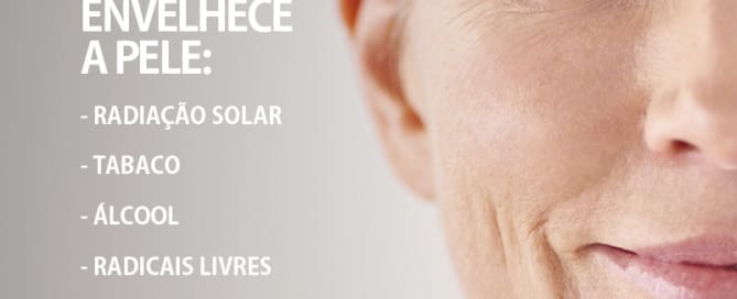 O que envelhece a pele?