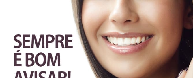 Sempre é bom avisar!