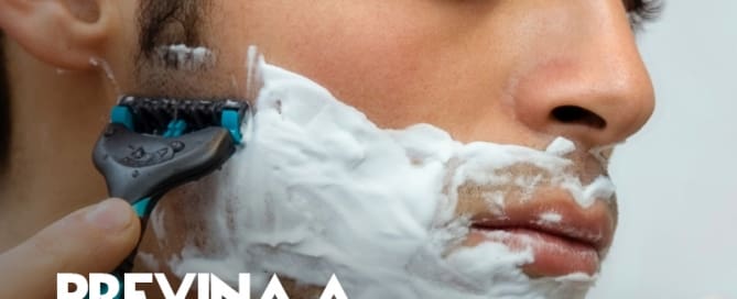 Previna a inflamação pós-barba na pele!