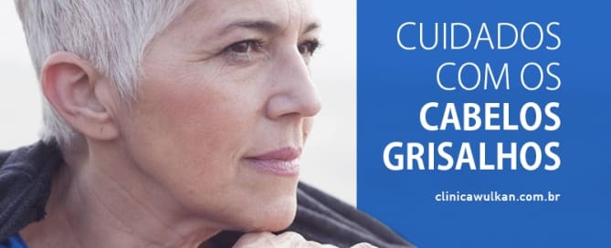 Cuidados com os cabelos grisalhos