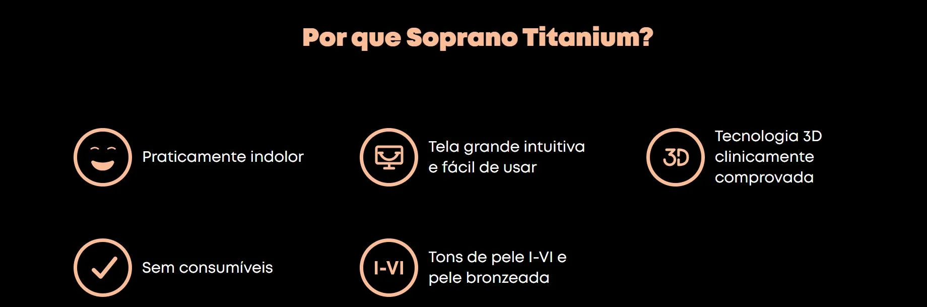 depilacao com soprano titanium