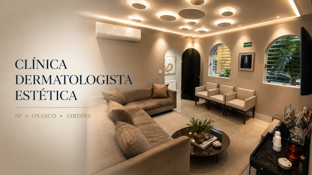 Best dermatologist in São Paulo - reception of Clínica Wulkan, units in Jardins and Osasco