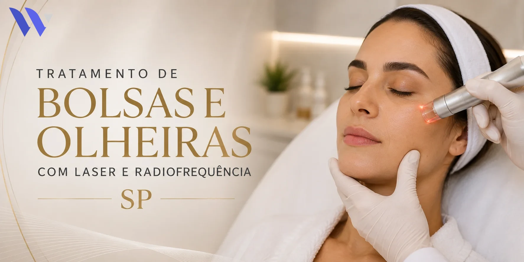 Tratamento de Bolsas e Olheiras com Laser e Radiofrequencia