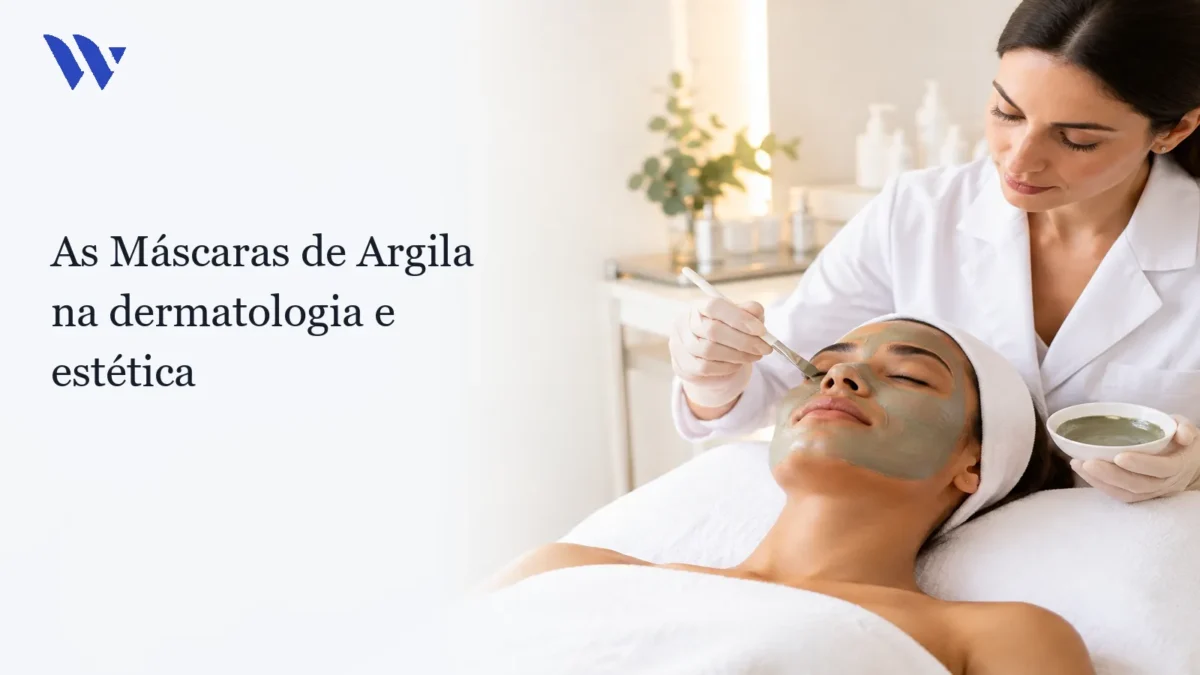 Dermatologista da Clínica Wulkan avaliando paciente em consultório — As Máscaras de Argila na dermatologia e estética