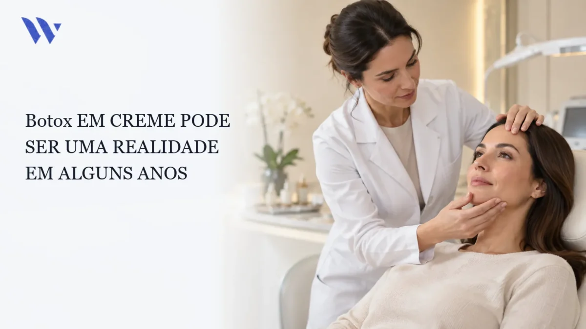 Dermatologista da Clínica Wulkan avaliando paciente em consultório — BOTOX EM CREME PODE SER UMA REALIDADE EM ALGUNS ANOS