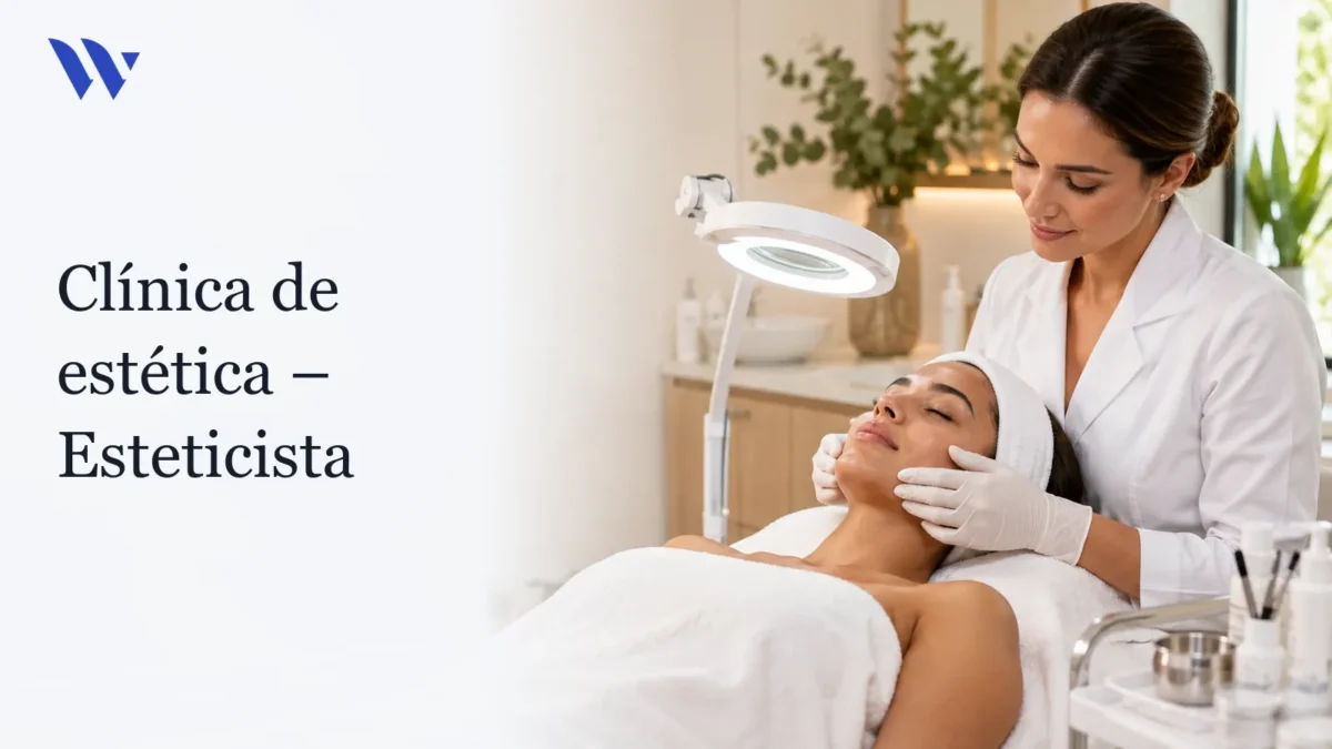 Dermatologista da Clínica Wulkan avaliando paciente em consultório — Clínica de estética – Esteticista