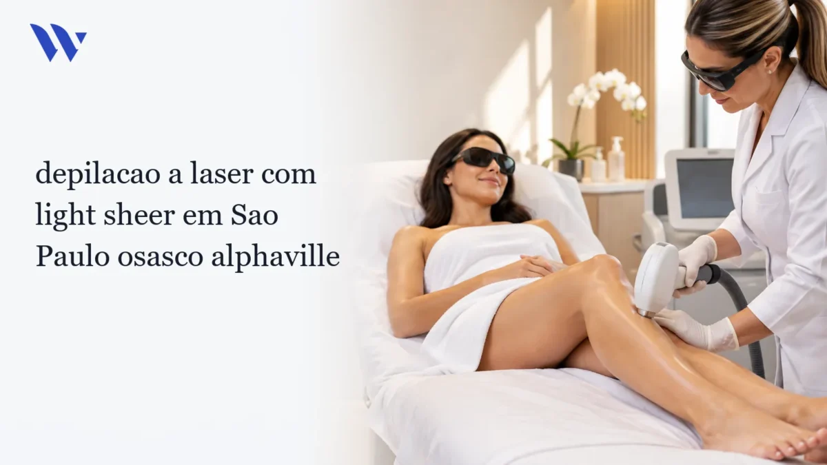depilacao a laser com light sheer em Sao Paulo osasco alphaville — Clínica Wulkan Dermatologista da Clínica Wulkan avaliando paciente em consultório — depilacao a laser com light sheer em Sao Paulo osasco alphaville